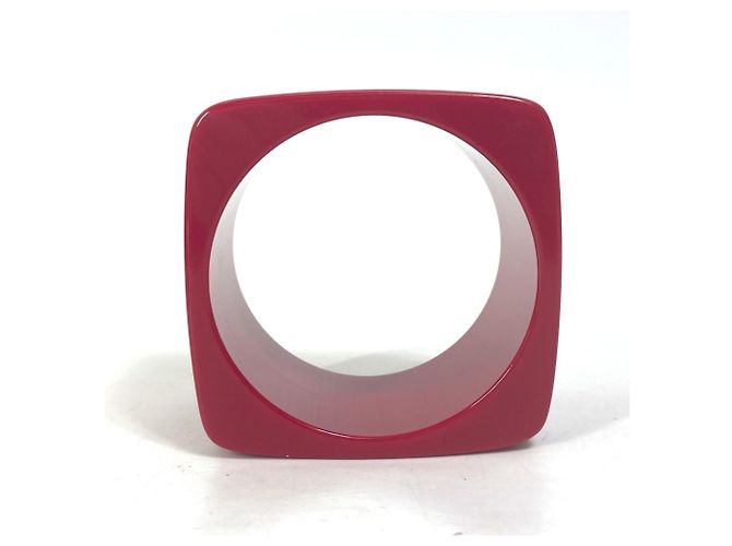 Louis Vuitton Armband Charm aus rotem Kunststoff - Ansicht 6