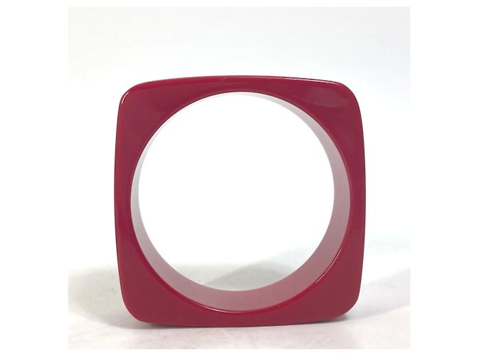 Louis Vuitton Armband Charm aus rotem Kunststoff - Ansicht 8