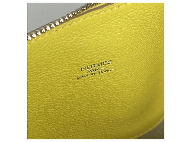Hermès Borsa Tote HERMES Boston Bolide 45 Beige Giallo - vista 15