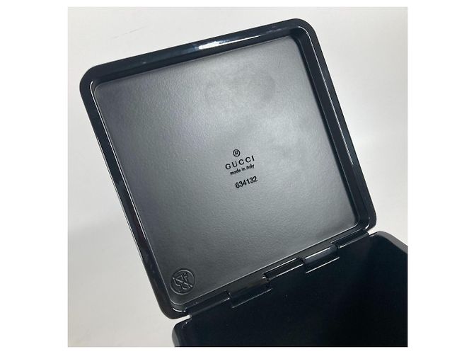 Gucci 634132 Borsa Vanity Box Nero Rosso - vista 9