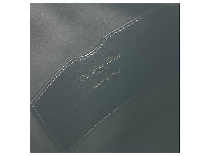 Borsa Hobo Christian Dior Cannage Vibe Nero Bianco - vista 8