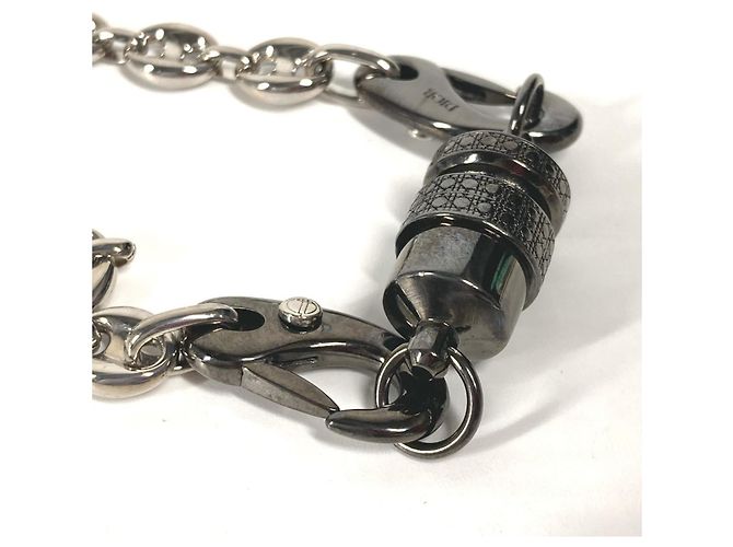 Collana a catena in argento da uomo Christian Dior - vista 6