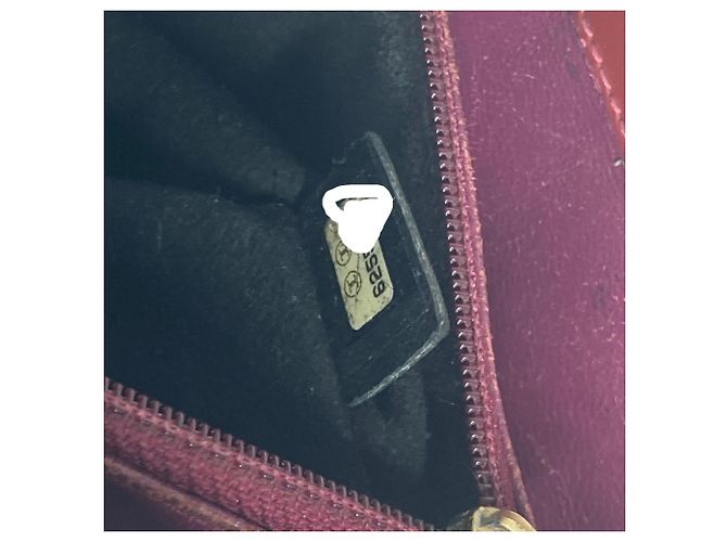 Borsa a Spalla Chanel CC Coco Mark Rossa Rosso - vista 16