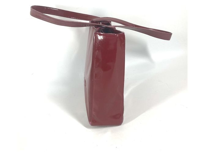 Borsa a Spalla Chanel CC Coco Mark Rossa Rosso - vista 2