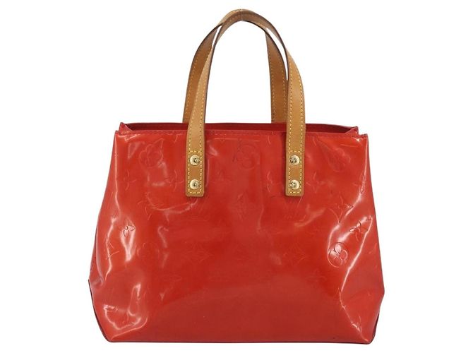 Louis Vuitton Reade Monogram Vernis PM Vermelho - vista 2