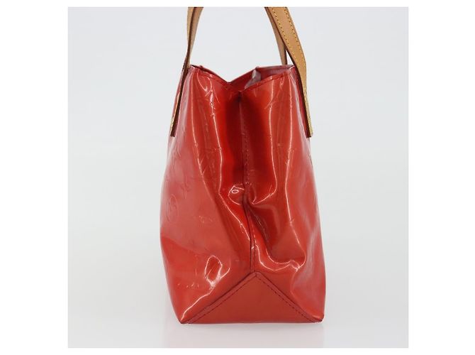 Louis Vuitton Reade Monogram Vernis PM Vermelho - vista 4