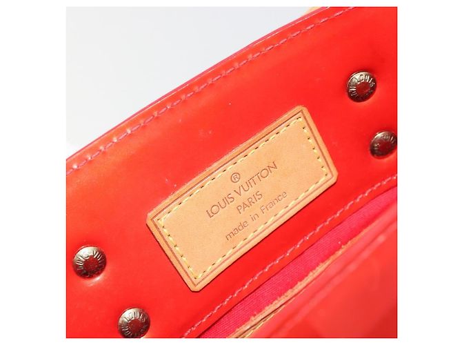 Louis Vuitton Reade Monogram Vernis PM Vermelho - vista 6
