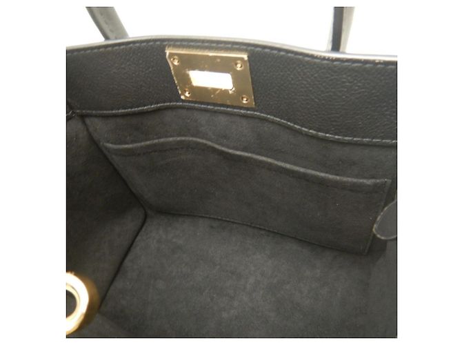 Borsa Louis Vuitton Monogram On My Side PM Marrone Nero - vista 14