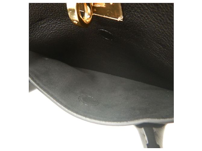 Borsa Louis Vuitton Monogram On My Side PM Marrone Nero - vista 17