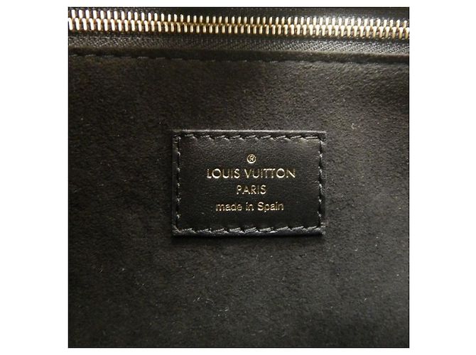 Borsa Louis Vuitton Monogram On My Side PM Marrone Nero - vista 19