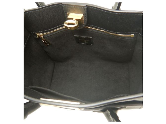 Borsa Louis Vuitton Monogram On My Side PM Marrone Nero - vista 4