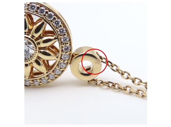 Collana Gate Harry Winston in oro rosa 18K - vista 10