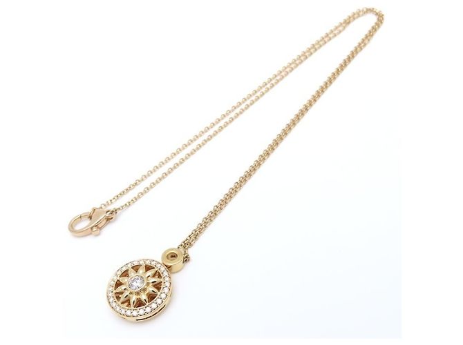 Collana Gate Harry Winston in oro rosa 18K - vista 4