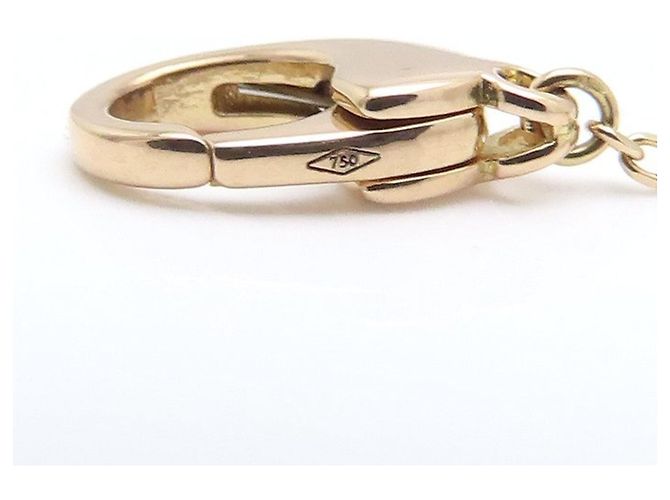 Collana Gate Harry Winston in oro rosa 18K - vista 9