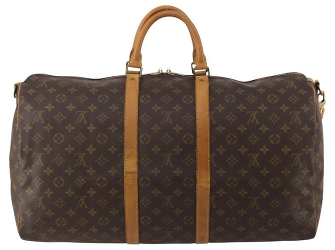 Louis Vuitton Keepall Bandoulière Canvas 60 Marrone - vista 2