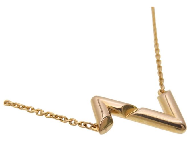 Collana Louis Vuitton LV Vault Upside Down in oro rosa 18K D'oro - vista 4