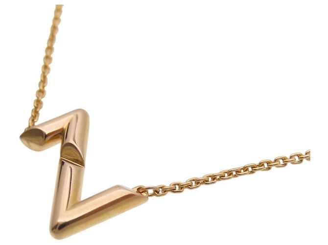 Collana Louis Vuitton LV Vault Upside Down in oro rosa 18K D'oro - vista 6
