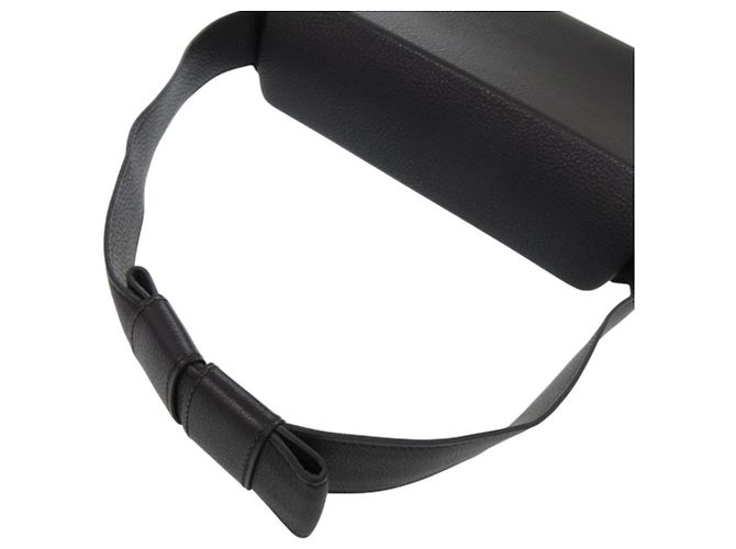 Hermès Borsa a tracolla Hermes in pelle di capra nera Nero - vista 7