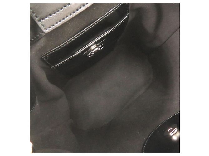 Borsa a secchiello Salvatore Ferragamo Vara Ribbon Studded Nero - vista 7