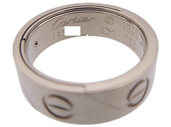 Anello Cartier Astro Love 750WG D'oro - vista 6