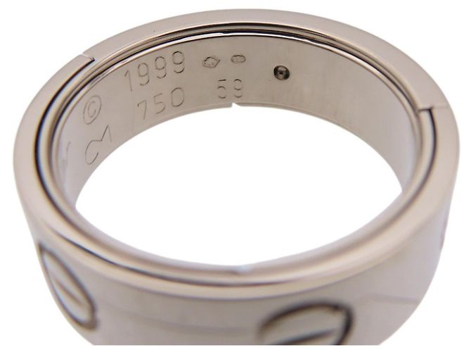Anello Cartier Astro Love 750WG D'oro - vista 7