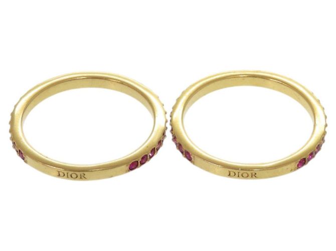 Christian Dior Code Triple Band Ring Pink Golden - Ansicht 6