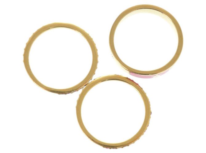 Christian Dior Code Triple Band Ring Pink Golden - Ansicht 7