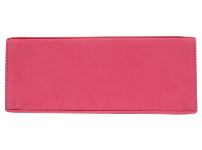 Borsa in scamosciato Vara Ribbon Salvatore Ferragamo Rosa - vista 3