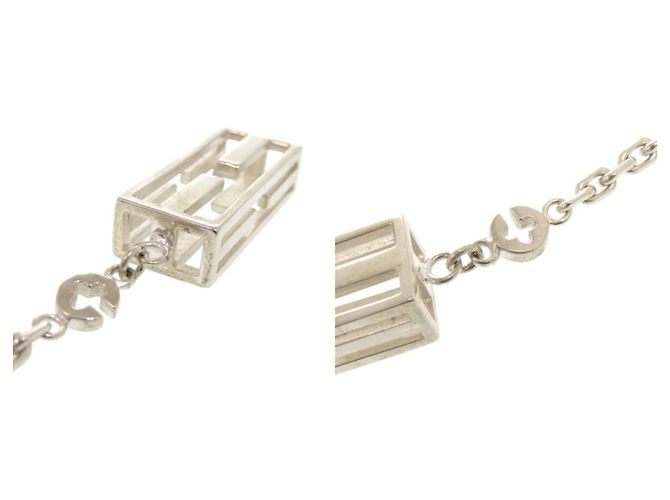 Hermès Hermes Vintage Logo Schlüsselanhänger Silber - Ansicht 10