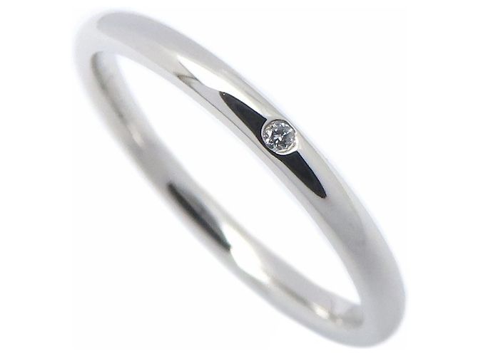 Anello stacking in platino 950 Tiffany & Co. - vista 2