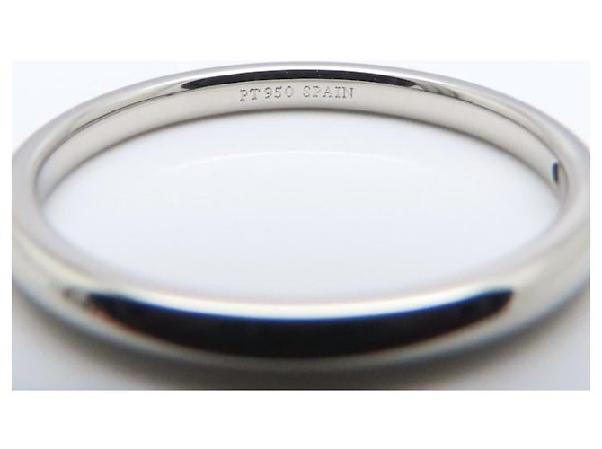 Anello stacking in platino 950 Tiffany & Co. - vista 6
