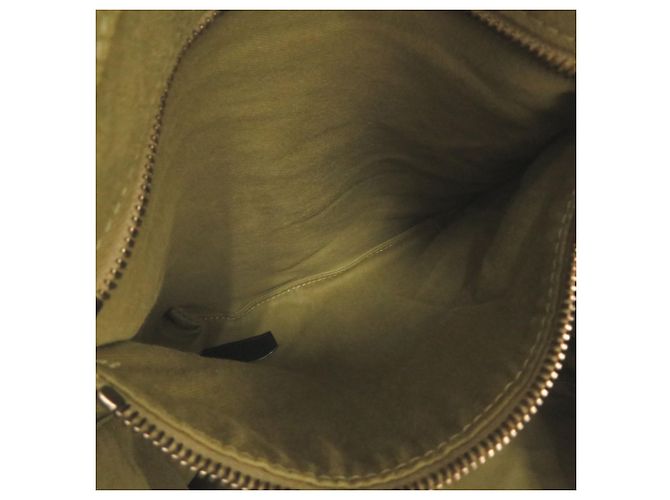 Yves Saint Laurent Khaki Canvas Tote Bag - Ansicht 8