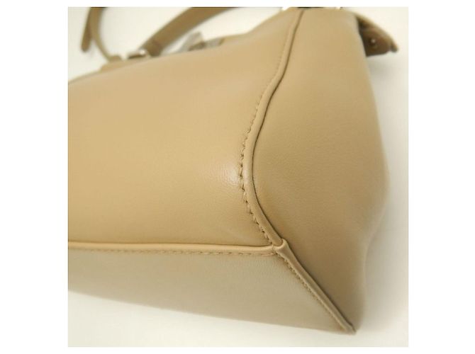 Borsa Fendi Peekaboo Mini Beige - vista 12