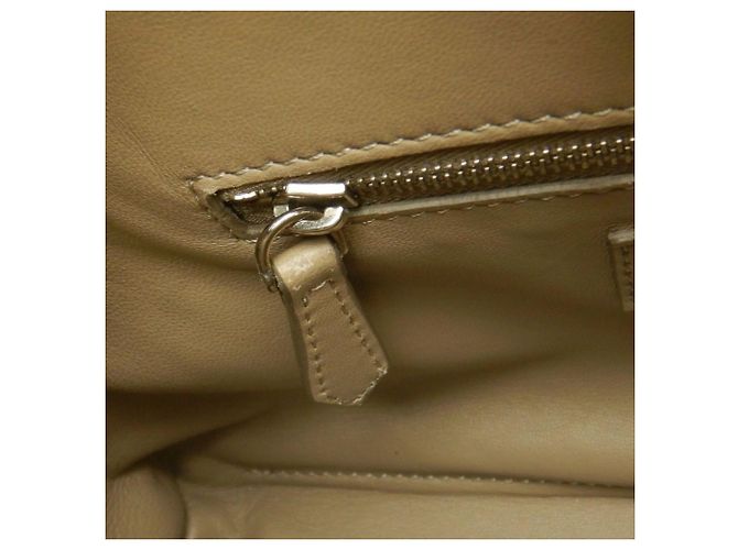 Borsa Fendi Peekaboo Mini Beige - vista 18