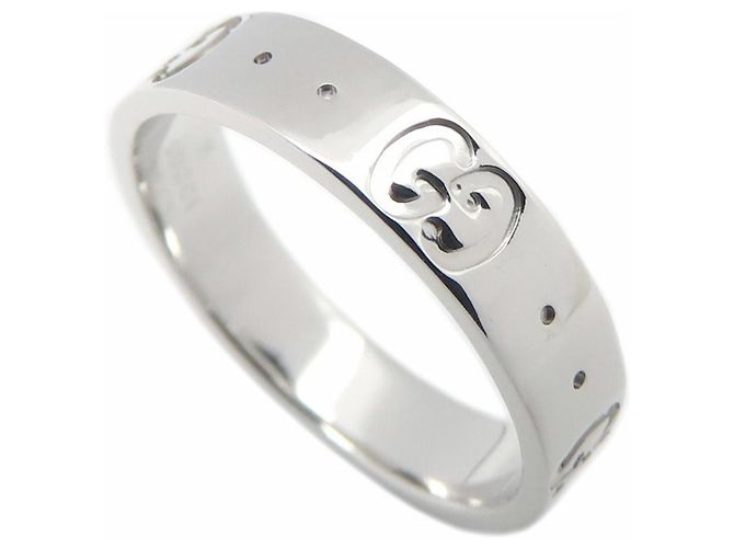 Anillo Icon Band de GUCCI en oro blanco de 18K - vista 2