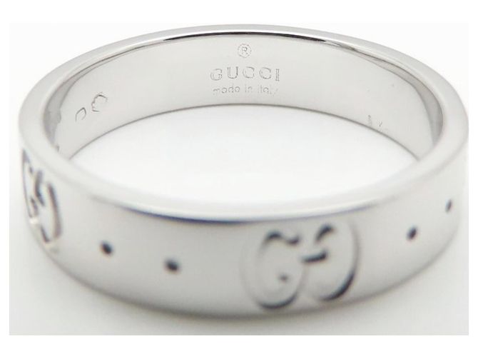 Anillo Icon Band de GUCCI en oro blanco de 18K - vista 5
