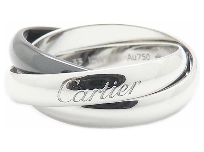 Anello Trinity Cartier Nero Argento - vista 2