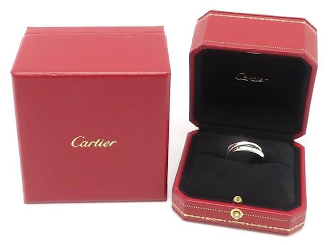 Anello Trinity Cartier Nero Argento - vista 8