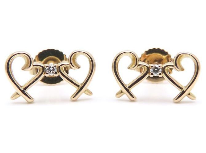 Tiffany & Co Orecchini Tiffany Double Loving Heart - vista 2