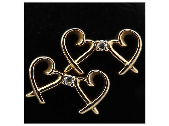 Tiffany & Co Orecchini Tiffany Double Loving Heart - vista 3