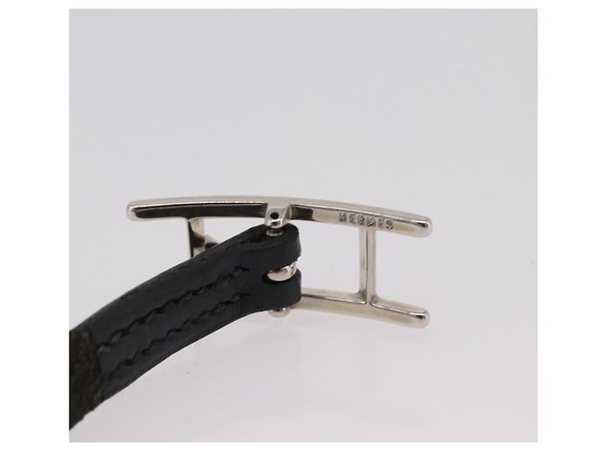 Hermès Hermes Hapi 3 Leder mit Metall Schwarz - Ansicht 7