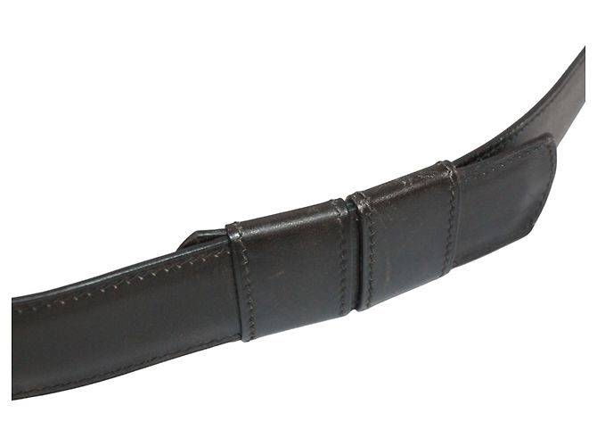 Hermès Borsa a Spalla Hermes Galonne Nero Verde - vista 14