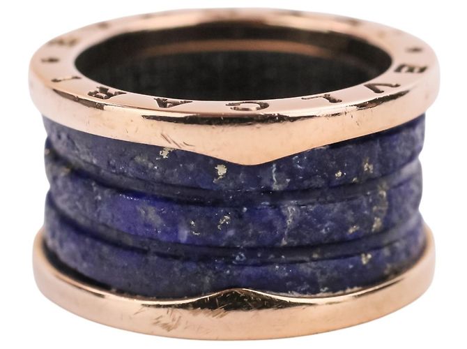 Bulgari Bvlgari B.zero1 Ring aus 18K Gelbgold mit Lapislazuli Golden - Ansicht 2