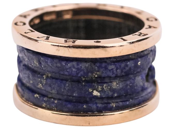 Bulgari Bvlgari B.zero1 Ring aus 18K Gelbgold mit Lapislazuli Golden - Ansicht 3