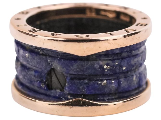 Bulgari Bvlgari B.zero1 Ring aus 18K Gelbgold mit Lapislazuli Golden - Ansicht 4
