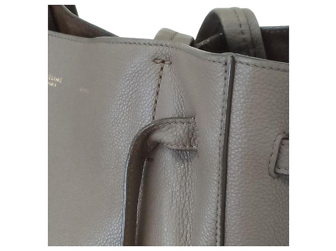 Céline Celine Phoebe Philo Ära Cabas Phantom Small Tote Bag Grau - Ansicht 10
