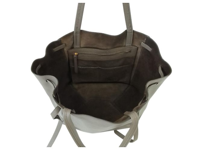 Céline Celine Phoebe Philo Ära Cabas Phantom Small Tote Bag Grau - Ansicht 6