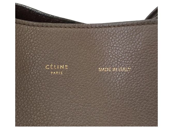 Céline Celine Phoebe Philo Ära Cabas Phantom Small Tote Bag Grau - Ansicht 7
