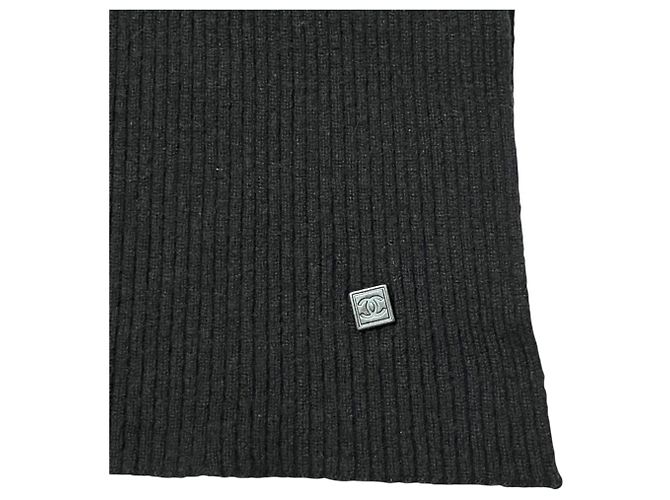 Stola in Cashmere Chanel Sports Nero - vista 3