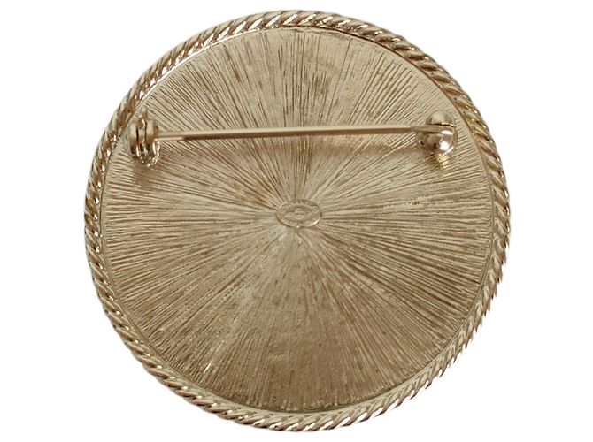 CHANEL B17P Spilla con Motivo di Perle D'oro - vista 3